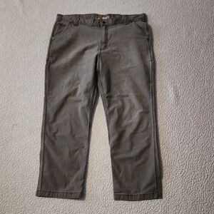 Carhartt Cargo Carpenter Relaxed Fit Distressed Grunge Bootcut Canvas Pants